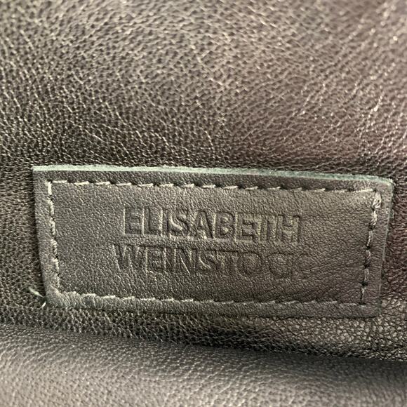 ELISABETH WEINSTOCK Green Snakeskin Leather Cross Body Handbag - Picture 4 of 7